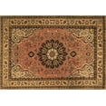 thumbnail image 1 of Ahgly Company Indoor Rectangle Medallion Brown Traditional Area Rugs, 8' x 10', 1 of 4