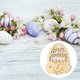 thumbnail image 4 of Decoración de madera con forma de conejo de Pascua (marrón claro, 10 unidades), 4 of 5