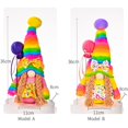 thumbnail image 2 of Muñeca Gnomo Arcoiris - Cumpleaños - Muñeca Decorativa - Tomte Sueco - Escandinavo - Elfo - Decoración - B, 2 of 5