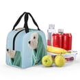 thumbnail image 3 of Kdxio Dog Wrapped in Towel Print Insulated Lunch Bag,Reusable Tote Lunch Box for Women Men,Leakproof Cooler Lunch Bags for Work Office Travel Picnic, 3 of 6