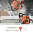 thumbnail image 2 of YNCE 20 Inch Gas Chainsaw, 58CC Single Cylinder Air-cooled 2 Stroke Engine Gasoline Chainsaw, 2000W Portable Hand Pull Start Chain Saw for Cutting Wood Tree Trimming, 8500rpm, 2 of 9