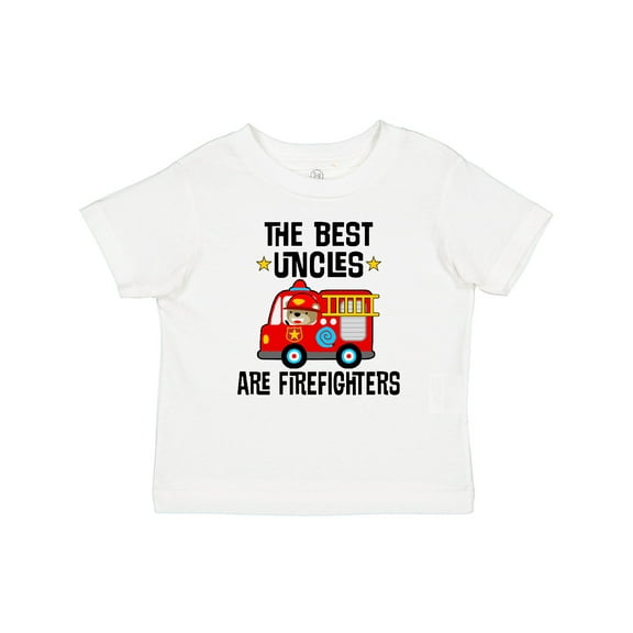 Inktastic Best Uncles Are Firefighters Boys or Girls Baby T-Shirt