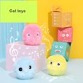 thumbnail image 3 of VONKY 3Pcs Sound Smart Cat Automatic Ball Animals Supplies Indoor Pet Squeaky 1Set, 3 of 6
