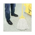 thumbnail image 2 of Boardwalk BWK2032CEA Cotton Cut-End Wet Mop Head - Size 32, White, 2 of 5