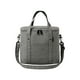 thumbnail image 2 of Bolsa térmica para fiambrera Bolsa Bento térmica portátil | Caja de Almuerzo de Gran Capacidad | Un solo hombro | Poliéster ligero | Negro Gris Azul Rosa | 27,5x24x19,5 cm | Transportador de, 2 of 6