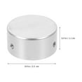 thumbnail image 2 of Raindrops 6Sets Compact Metal Guitar Pedal Footswitch Caps for Guitar Accessories Replacement, 2 of 5