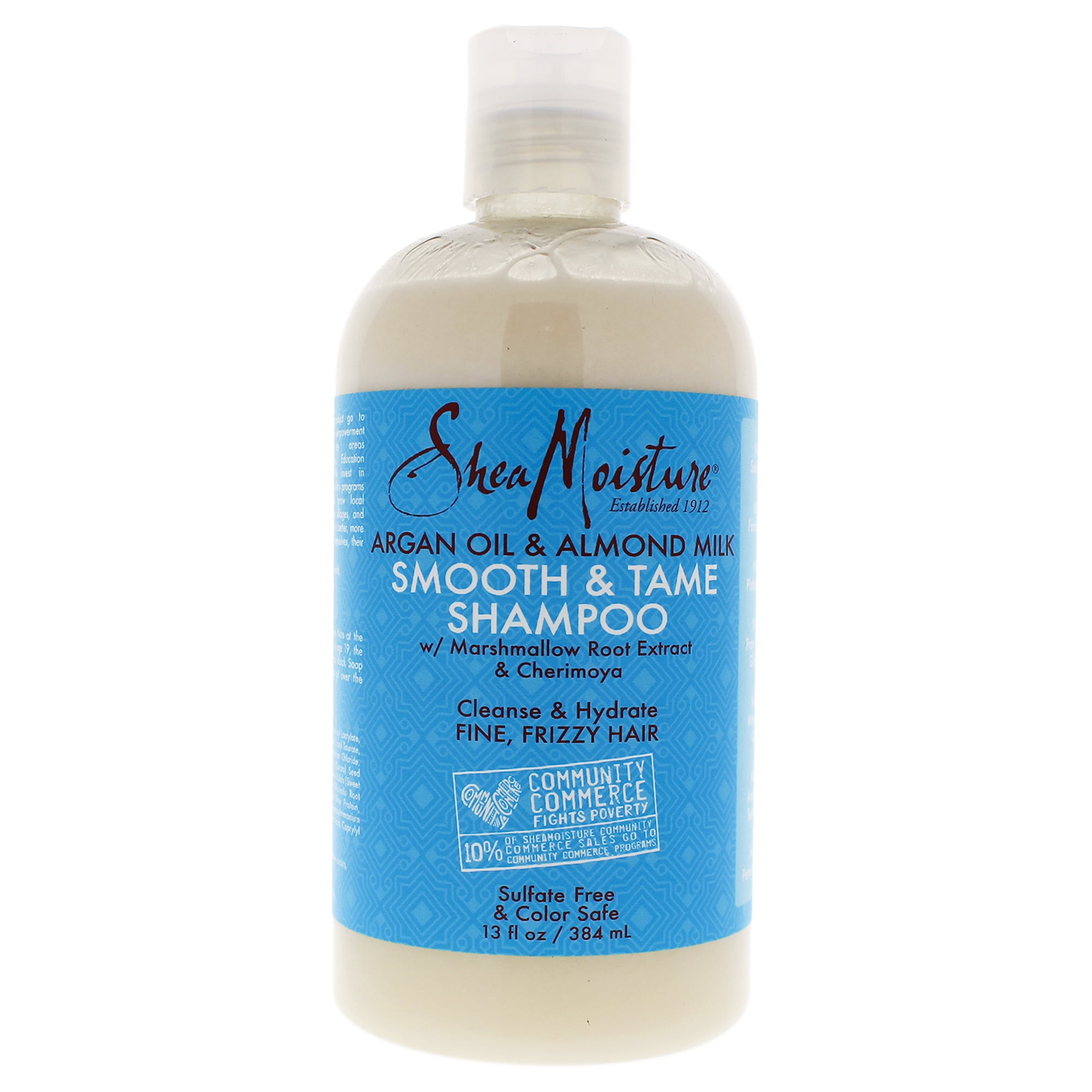Shea Moisture Argan Oil & Almond Milk Smooth & Tame Shampoo 13 oz