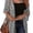 Grey, variant on Womens Knit Cardigan Open Front Outwear Hollow Out Crochet Tassel Lightweight Kimonos Sweater S-XXL