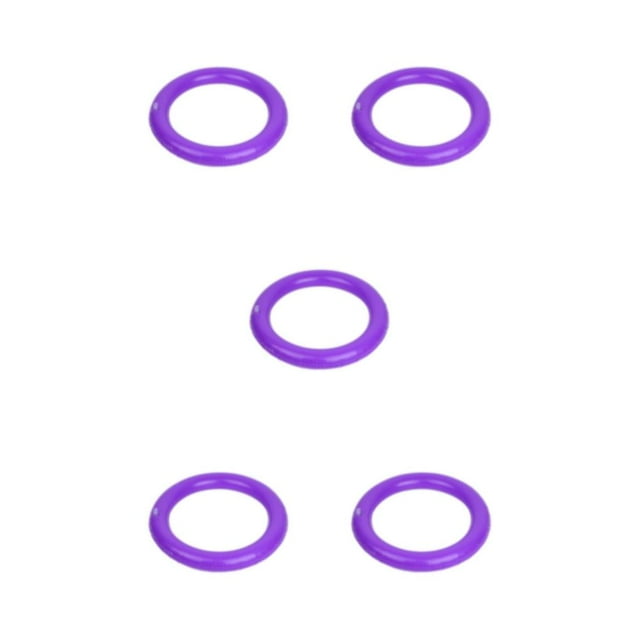 Dalazy Safe And Eco-Friendly Yoga Ball Base Comfortable Wide Application Easy To Clean Lightweight purple 5Set
