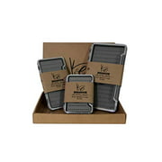 K&E Outfitters Cut & Dry Fly Box Complete Set
