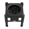 thumbnail image 1 of DOLITY Pet Water Dispenser Anti Overturn Removable 3 Heights Anti Dust Slow Feeder for, 1 of 9