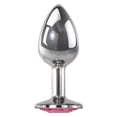 thumbnail image 3 of Small Pink Gem Anal Plug, 3 of 4