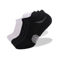 thumbnail image 1 of Sonducket 6 pares de calcetines deportivos para hombre, calcetines transpirables suaves para tobillos, calcetines protectores para pies, zapatillas Accesorios de calzado En blanco y negro METRO Sonducket AP013051-22, 1 of 6