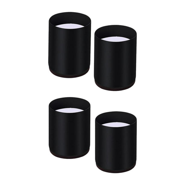 Elevadores de muebles Sunnimix 4x5cm 6x10cm Negro