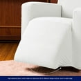 thumbnail image 4 of Stretch Recliner Chair Slipcover, 1-Piece Soft Armchair Cover Washable Sofa Cover Non Slip, 4 of 7