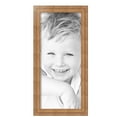 thumbnail image 2 of ArtToFrames 10" x 23" Gold with Green Tones Picture Frame, 10x23 inch Gold Wood Poster Frame (WOM-5079), 5 Pack, 2 of 5