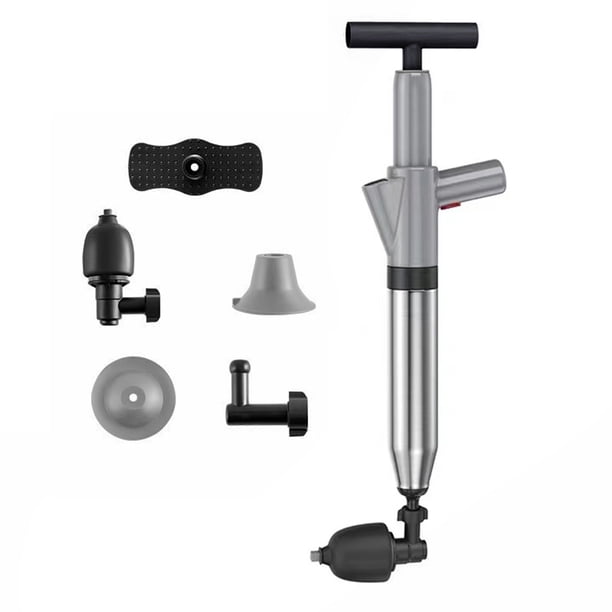 Desatascador Fregadero Manual Bsvklp Removedor obstrucciones Universal gris