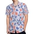 thumbnail image 4 of High Quality Hawaiian Shirts for Men Short Sleeve Aloha Beach Shirt Floral Summer Casual Button Down Shirts Blouses PACVNN, 4 of 7