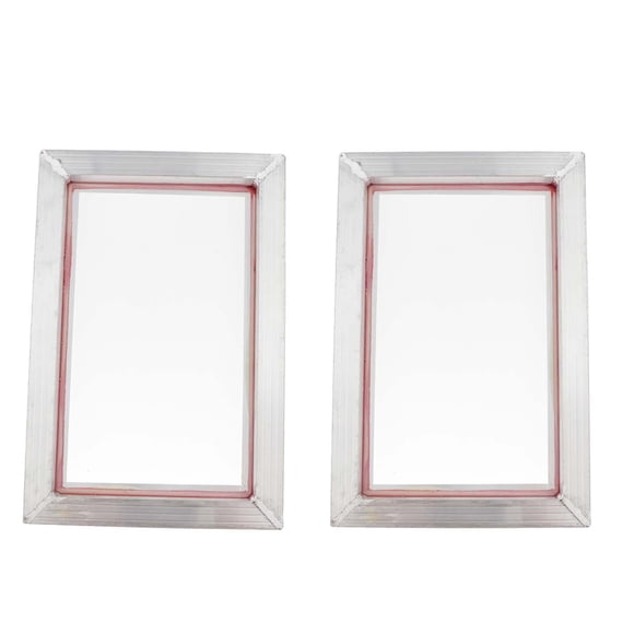 2Pcs 120T Aluminio Tamaño 120 Malla Pantallas de Impresión de Pantalla para Circuito shamjiam Marco de serigrafía