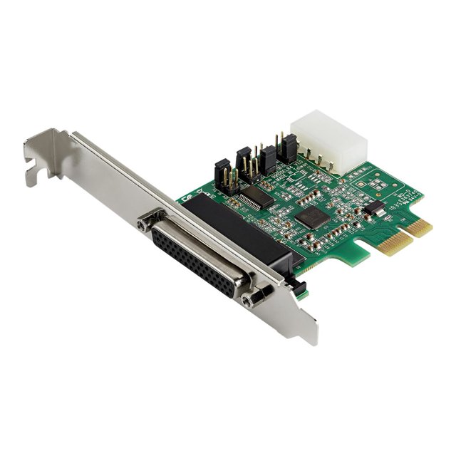 StarTech.com 4-port PCI Express RS232 Serial Adapter Card, PCIe RS232 Serial Host Controller Card, PCIe to Serial DB9 Card, 16950 UART, Desktop Expansion Card, Windows, macOS, Linux 4-Profile Brackets (PEX4S953) - Adaptateur Série - PCIe - RS-232 x 4