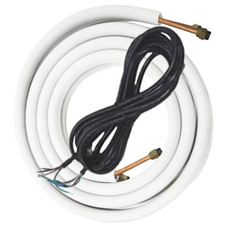 25 ft Lineset for 9,000 Air Handler Mini Split - 1/4" x 3/8"