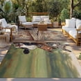 thumbnail image 2 of Farmhouse Animals Outdoor Rug for Patio/Deck/Porch, Non-Slip Large Area Rug 3 x 5 Ft, Country Cows Horses Donkeys Farm Indoor Outdoor Rugs Washable Area Rugs, Reversible Camping Rug Carpet Runner, 2 of 8