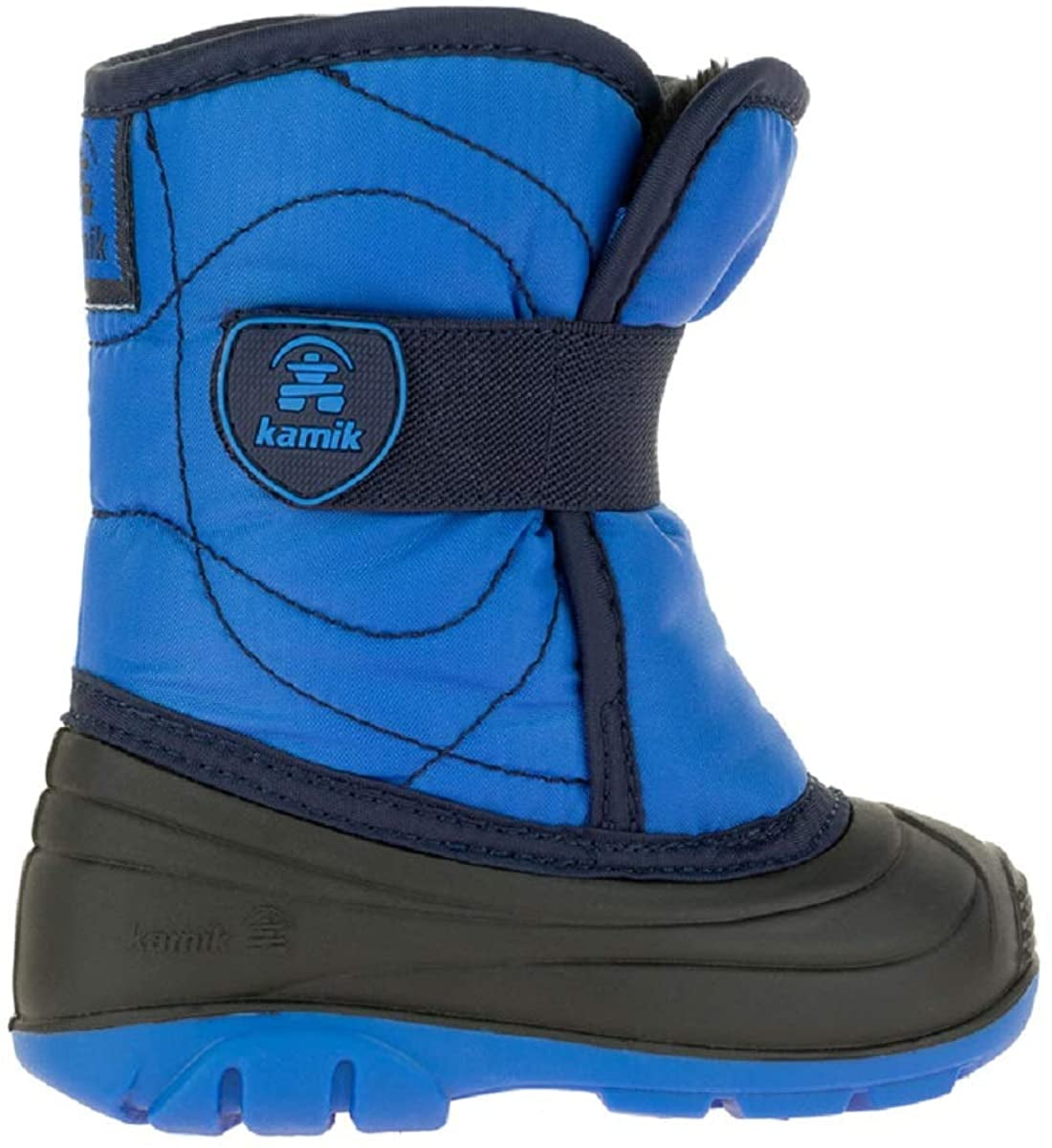 9-596A Kamik Snowbug3 Winter Boots Baby Toddler Size 5 Unisex Blue or Black 