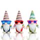 thumbnail image 1 of Juego de 3 elfos de peluche de decoración navideña para la cocina del hogar con temática de playa de verano, 1 of 5