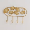 thumbnail image 4 of Ginkgo Leaf Iron Hook, Creative Wall Hanging Storage for Keys, Towels, Coats, Home Décor, Entryway Organizer, and Bathroom Hanger, 4 of 6