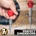 thumbnail image 2 of Automatic Center Punch for Metal - 5 Inch Spring Loaded Center Punch Tool Metal Punch Tool Center Punch Spring Loaded Window Punch Automatic Center Punch Tool - Spring Punch Tool Adjustable Wood Punch, 2 of 6