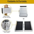 thumbnail image 6 of Yescom 2 Ft Aluminum Wheelchair Ramp Folding Mobility Scooter Anti-slip 600 Lbs Home, 6 of 9