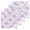 Purple, variant on Purple White Floral Kitchen Dish Towels for Drying Dishes Set of 4, Spring Botanical Leaves Farmhouse Waffle Weave Microfiber Hand Tea Bathroom Towels Quick Dry & Absorbent Towel 12x12