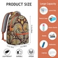 thumbnail image 6 of Paisley Gift Backpack for Work & School - Trendy Waterproof Bookbag, Durable College Laptop Backpack for Women & Men, Stylish Paisley Print Design, 6 of 6
