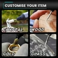 thumbnail image 3 of AM ARROWMAX Engraving Pen Electric Mini Grinder Cordless Rotary Tool with 42 Bits for Crafts Jewelry Wood Glass Carving,SGS Max, 3 of 12
