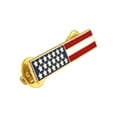 thumbnail image 4 of PinMart American Flag USA Citation Bar - Police Officer Firefighter and Military Pins - Patriotic Enamel Pins for Award Ceremonies, Commemorative Banquets, and Other Events - 50 Pack, 4 of 6