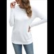 thumbnail image 2 of Camisas de Larga para Mujer, Túnicas, Blusas Holgadas, Elegantes, Cuello Redondo, Suéteres Básicos. L, 2 of 10