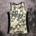 thumbnail image 1 of [Prensado En Caliente] jersey De Baloncesto Con logo Versión Retro Chaleco De, 1 of 4