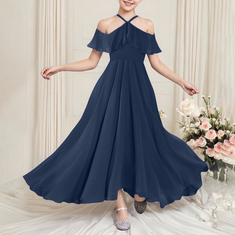 navy blue bridesmaid dresses pink flowers Navy Blue and Fuchsia Hot Pink Wedding Colors, Bridesmaids Robes