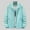 Blue, variant on Women's Casual Solid Color Loose Jacket Outdoor Sunscreen Shirt Light Sweaters Women Warm Sweaters for Women Winter Women's Cardigan Sweater Hoodie Women Lightweight Cardigan for Women for Summer