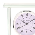 thumbnail image 4 of Wm.Widdop Glass Silver Bezel Mantel Clock, 4 of 7