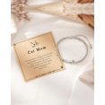 thumbnail image 6 of Cat Mom Gifts With Heartfelt Message Card Cute Cat Bracelet, 6 of 7
