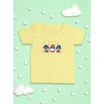 thumbnail image 3 of 4th Of July Gnomes T-Shirt Infant -Image by Shutterstock,  6 Months, 3 of 4