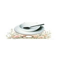 thumbnail image 3 of Ryvnso Placemats Set of 4 Rabbit Rose Flower Dining Mats Heat-Resistant Non-Slip Washable Table Mat, 3 of 8