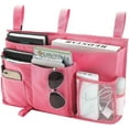 thumbnail image 1 of Rosa - 1 x Bolsa de almacenamiento para literas, bolsa de almacenamiento para hamacas, 8 bolsillos, para cama de dormitorio, cama de hospital, cama de campamento, tela Oxford 600D, 1 of 5