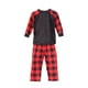 thumbnail image 3 of Pijamas navideños familiares Fiomva, conjuntos a juego para mujeres y hombres, ropa de dormir navideña de manga larga., 3 of 5