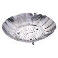 thumbnail image 1 of Steamer Basket for Vegetable Pot, Steaming, Food, Stainless Steel, Foldable, Expandable, S, 1 of 4