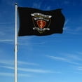 thumbnail image 2 of Dutern Double Sided US Military 1st Battalion 3rd Flag Banner 3 Ply with Brass Grommets 2x3 Feet, 2 of 4