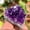 50-60g, variant on K-KED 10-150g Large Natural Amethyst Cluster Quartz Crystal Druzy Geode Healing Stones-50-60g