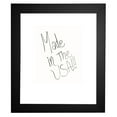thumbnail image 1 of Rayne Mirrors W3530.5-72.5 American Made Black Satin Wide Whiteboard, 36 x 78 in., 1 of 5
