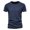 Navy, variant on Vedolay Oversized T Shirts Men's Short Sleeve Pocket Tee Big-tall,Navy L